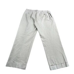 Polo Ralph Lauren Ethan Pants Mens 38x26.5 Beige Khaki Straight Leg Pony Preppy